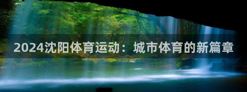 熊猫体育app官方入口：2024沈阳体育运动：城市体育的新篇章